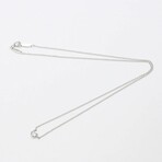 Tiffany & Co. // Platinum Diamonds By The Yard Diamond Necklace // 15.94" // Store Display