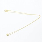 Tiffany & Co. // 18k Yellow Gold Bean Necklace // 16.14" // Store Display