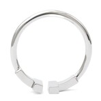 Tiffany & Co. // 18k White Gold T Wire Ring With Diamond // Ring Size: 5.5 // Store Display