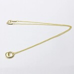 Tiffany & Co. // 18k Yellow Gold Eternal Circle Necklace // 15.74" // Store Display