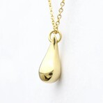 Tiffany & Co. // 18k Yellow Gold Teardrop Necklace // 16.14" // Store Display