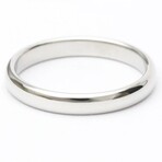 Tiffany & Co. // Platinum Classic Ring // Ring Size: 7.5 // Store Display