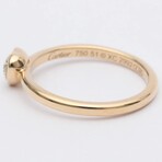 Cartier // 18k Rose Gold Diamant Léger Heart Diamond Ring // Ring Size: 5.75 // Store Display