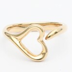 Tiffany & Co. // 18k Rose Gold Open Heart Ring // Ring Size: 6 // Store Display