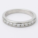Tiffany & Co. // Platinum Diamonds Ring // Ring Size: 5.5 // Store Display