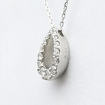 Ponte Vecchio // 18k White Gold Diamond Necklace // 14.96"-16.14" // Store Display