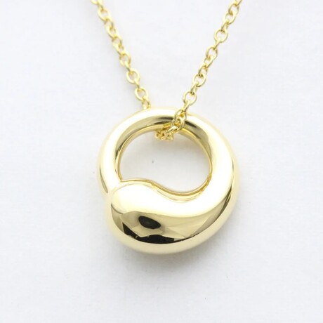 Tiffany & Co. // 18k Yellow Gold Eternal Circle Necklace // 15.74" // Store Display