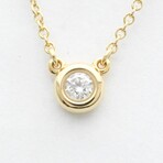 Tiffany & Co. // 18k Yellow Gold Diamonds By The Yard Diamond Necklace // 14.56" // Store Display