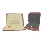 Cartier // 18k Rose Gold C De Cartier Wedding Ring With Diamond // Ring Size: 4.75 // Store Display