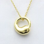 Tiffany & Co. // 18k Yellow Gold Eternal Circle Necklace // 15.74" // Store Display