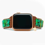 African Turquoise Apple Watch Strap