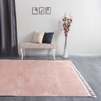 Plush Tassel Rug // Powder (3.9' x 10.9')