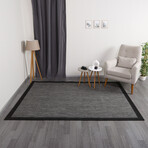 Jute Sisal Rug // Smoked Black (2.9' x 4.9')
