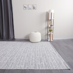 Chenille Woven Rug // Gray (2.5' x 4.9')