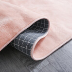 Plush Tassel Rug // Powder (3.9' x 10.9')