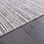 Chenille Woven Rug // Gray (2.5' x 4.9')