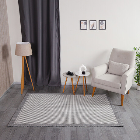 Jute Sisal Rug // Gray (2.9' x 4.9')