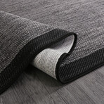 Jute Sisal Rug // Smoked Black (2.9' x 4.9')