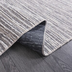 Chenille Woven Rug // Gray (2.5' x 4.9')