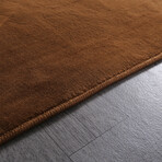 Plush Tassel Rug // Brown (3.9' x 10.9')