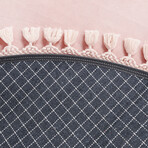 Round Tassel Rug // Powder (3.9' x 3.9')