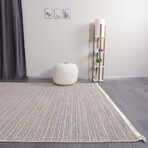 Chenille Woven Rug // Beige (2.5' x 4.9')