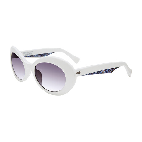 Men's V537 52/21/145 Sunglasses // White