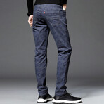 Plaid Chino Pants // Style 1 // Blue (31)