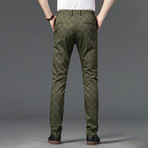 Plaid Chino Pants // Style 1 // Green (36)