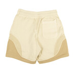 Drawstring Shorts // Washed Dune (XS)