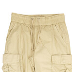 Sateen Cargo Pants // Ceramic (XS)