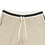 Fur Terry Game Shorts  // Wheat Gray (3XL)