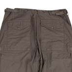Casual Cargo Pants // Charcoal Gray (XS)
