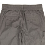 Back Sateen Cargo Pants // Gray (XS)