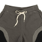 Loose Stitch Shorts // Washed Black Gray (XS)