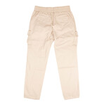 Back Sateen Cargo Pants // Pink Twilight (XS)
