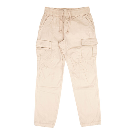 Back Sateen Cargo Pants // Pink Twilight (XS)