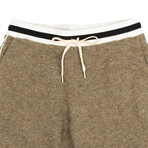 Drawstring Boucle Game Shorts // Canyon Brown (XS)
