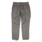 Back Sateen Cargo Pants // Gray (XS)