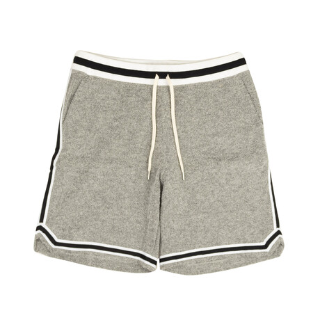 Boucle Game Shorts // Cement Gray (XS)