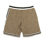Drawstring Boucle Game Shorts // Canyon Brown (XS)
