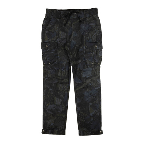 Tree Panorama Cargo Pants // Black + Navy (2XL) - John