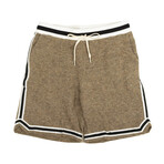 Drawstring Boucle Game Shorts // Canyon Brown (XS)