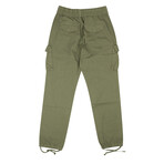 Sateen Cargo Pants // Olive Green (XS)