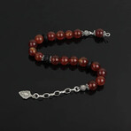 Red Agate Bracelet (XL)