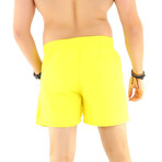 Archie Swim Shorts // Yellow (XL)