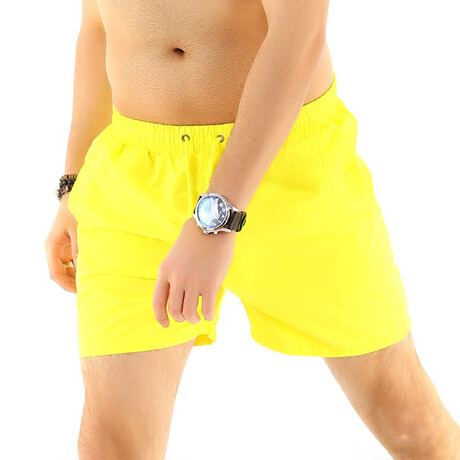 Archie Swim Shorts // Yellow (S)