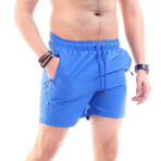 Hamza Swim Shorts // Blue (M)