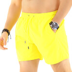 Archie Swim Shorts // Yellow (XL)