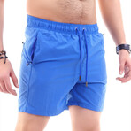 Hamza Swim Shorts // Blue (M)